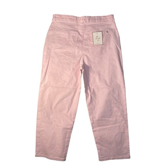 Ted Baker Womens Straight Leg Jeans Pink Stretch Cotton Blend Denim 34 New - Picture 3 of 11